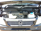 自慢のエンジンはパワードbyHONDAです。精度とバランスにこだわって、低回転からスムースなパワーを発揮します。