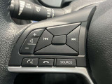 ステアリングスイッチ搭載!ハンドルひとつで手を離さなくても運転中視線をそらさなくても操作が出来て便利です♪
