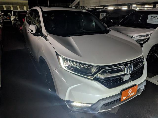 CR-V 2.0 e:HEV EX マスターピース サンルーフ 黒革シート 禁煙車 純正ナビ