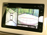 【全方位モニター用カメラ】専用のカメラにより、上から見下ろしたような視点で360度クルマの周囲を確認することができます☆死角部分も確認しやすく、狭い場所での切り返しや駐車もスムーズに行えます。