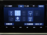 車内でCD等、多彩なメディアをお楽しみ頂けます♪