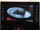 パノラミックビューモニター 車両上空より写したような画像をモニターに表示☆車庫入れや、幅寄せなどに大変便利な機能です。