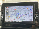 純正メモリーナビ付きです。フルセグTV視聴、Bluetooth接続といったオーディオ類も充実しています。9インチ画面で見やすくなっています。