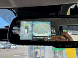 スマートルームミラーで後方確認もしやすく、駐車時なども全方位モニターもしくはバックカメラが連動しますので駐車も安心です。