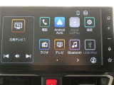 ディスプレイオーディオを装備。スマホとクルマをつなぐことで、これまでのナビに加えて、いろんなサービスが楽しめます。
