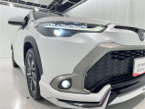 フォグランプ装着車です。暗い夜道の車両前方を明るく照らします
