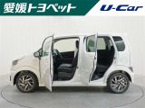 広い開口部で乗り降りラクラク♪
