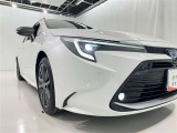 フォグランプ装着車です。暗い夜道の車両前方を明るく照らします