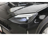 LEDヘッドライトです。デザイン性がよくとても明るいので、夜間の走行や悪天候でも安心です。しかも長寿命!