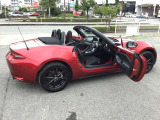 オープンカーならではのスタイルがほれぼれします。