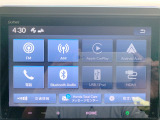 【ディスプレイオーディオ/Bluetooth対応】スマートフォン接続で、お好きな音楽を車内で楽しめます。