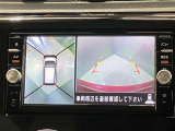 【アラウンドビューモニター】車を上から見下ろしているかのような映像で周囲の状況がひと目で確認、狭い駐車場に駐車するときも安心です♪