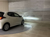 LEDヘッドランプです。十分な明るさを保ちつつも消費電力が少なく、バルブ寿命も長いのが特徴です。瞬時にMAXの光量を発揮するのもLEDならではです。