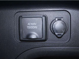 1500Wまで使えるAC100Vコンセント
