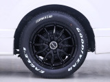 グッドイヤー ナスカータイヤ &times; FLEX Delf06 グロスブラック アルミ