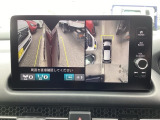 運転席から見づらいサイドミラー下部を映すサイドカメラ装備です!