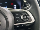 ステアリング右側のスイッチになります。全車追従機能付きクルーズコントロールが付いているので長距離運転も快適に運転できます。