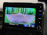 【バックカメラ】駐車時に後方がリアルタイム映像で確認できます。大型商業施設や立体駐車場での駐車時や、夜間のバック時に大活躍!運転スキルに関わらず、今や必須となった装備のひとつです!