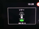 障害物を感知し知らせてくれるので安心です♪