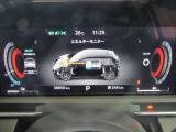 e-POWER専用メーターはモーター出力、エネルギーフロー表示、各種燃費表示機能、バッテリー残量、デジタル時計、航続可能距離、サービスインターバルなどが表示されます。 走行距離 38858km