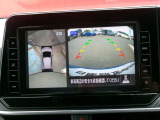 アラウンドビューモニター搭載車です。360度見渡せるカメラで苦手な駐車も安心です。