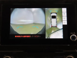 パノラミックビューモニター付きです。全方向の確認ができて安心です。