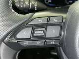 ステアリングスイッチ装備!運転しながら手元でオーディオの操作などができます。