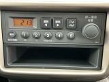 FMAMラジオ付きです!!ちょっとそこまでの運転でも退屈しませんよ!!