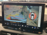 【全方位モニター】専用のカメラにより、上から見下ろしたような視点で360度クルマの周囲を確認することができます☆縦列駐車や幅寄せ時に活躍してくれます♪