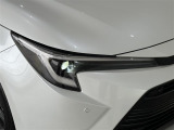 LEDヘッドライトです。デザイン性がよくとても明るいので、夜間の走行や悪天候でも安心です。しかも長寿命!