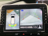 【アラウンドビューモニター】車を上から見下ろしているかのような映像で周囲の状況がひと目で確認、狭い駐車場に駐車するときも安心です♪♪障害物などがあると警告音がなりますので安心して駐車が出来ます★
