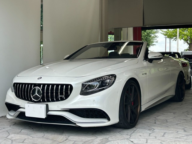 Sクラスカブリオレ AMG S63 4マチック 4WD AMGスタイリングパッケージ・フロントスポ