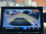 車庫入れ・駐車を安心サポート!バックカメラ装備です。