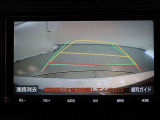 バックガイドモニターで、後方を確認しながら安心して駐車することができます。運転初心者も熟練者も必須の機能ですよ!