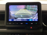 後方確認が便利なバックカメラ搭載、駐車時も安心です!!