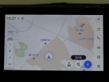 純正ナビを装備。タッチパネル式で使いやすく、お出かけもラクラクです。