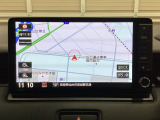 ナビゲーションはフルセグTV、インターナビ対応のGathers純正メモリーナビを搭載しています。Bluetoothオーディオ機能がありますので、スマートフォンなどの音楽も再生できます。