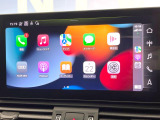 ●Apple Car Play:スマホとの有線接続で、ナビ・オーディオ再生などスマホのアプリ機能が画面でも使える便利機能です!