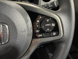 Hondaセンシングの機能のひとつ、アダプティブクルーズコントロール付!アクセルから足を離しても設定したスピードと前車との車間を保ち走行してくれます!車線維持もアシスト☆高速道路で疲労軽減ですね☆