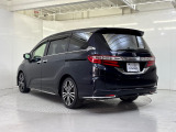 H27年 オデッセイ アブソルート・アドバンスが入庫しました。Hondaインターナビ・Bluetooth対応・マルチビューカメラ・LEDヘッドライト・両側パワースライドドア・ETC