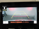 バックモニターで後方確認ができます。