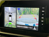 【アラウンドビューモニター】専用のカメラにより、上から見下ろしたような視点で360度クルマの周囲を確認することができます☆死角部分も確認しやすく、狭い場所での切り返しや駐車もスムーズに行えます。