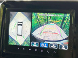 【全方位モニター用カメラ】専用のカメラにより、上から見下ろしたような視点で360度クルマの周囲を確認することができます☆死角部分も確認しやすく、狭い場所での切り返しや駐車もスムーズに行えます。