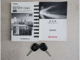 キーレス付きです。離れたところからでもドアの施錠・開錠ができるのでとても便利です♪