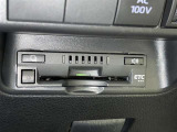 ETC車載器付きです。高速道路の料金所もスムーズに通過できます。