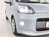 フォグランプ装着車です。暗い夜道の車両前方を明るく照らします