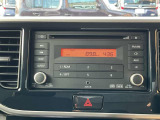 純正CDチューナー付きです。FM/AM、CD再生にも対応しておりますので、お出かけがさらに楽しくなりますよ♪