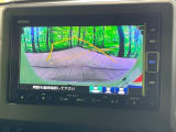 【バックカメラ】駐車時に後方がリアルタイム映像で確認できます。大型商業施設や立体駐車場での駐車時や、夜間のバック時に大活躍!運転スキルに関わらず、今や必須となった装備のひとつです!