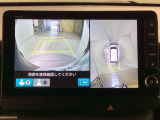 バックをするとき自動でリアの様子が映る『リアカメラ』付き! 画面で確認しながらバックが出来るので駐車の時も安心です。