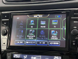 日産オリジナルナビゲーションシステム。TV・CD・DVD再生・Bluetooth接続可能です。